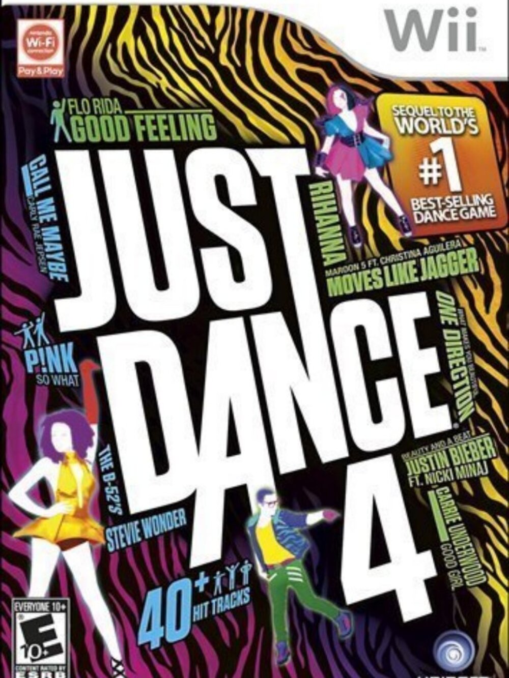 Just Dance 4 for Wii & Wii U - Fun Dance Game, Renewed, Family-Friendly